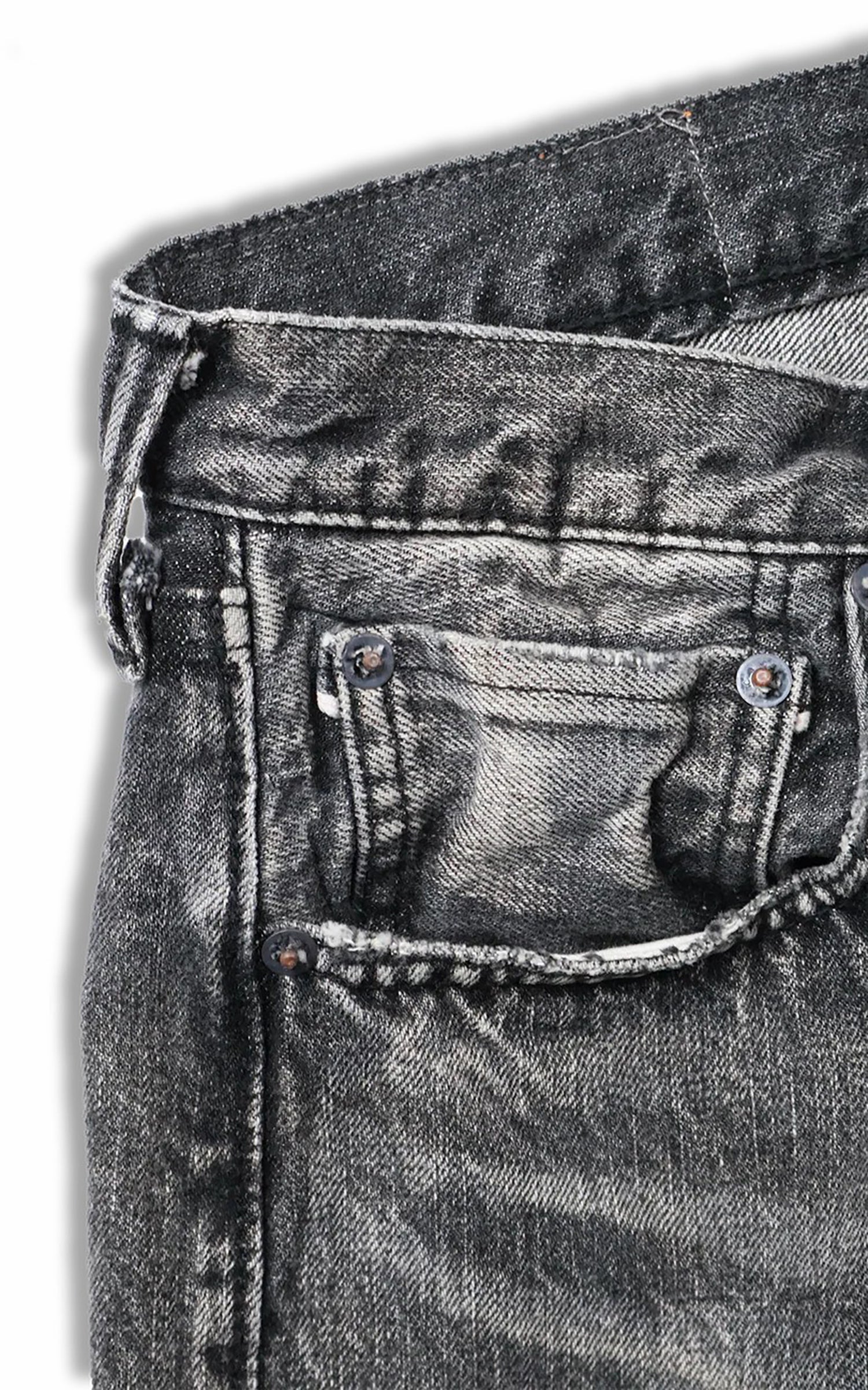 Fullcount 1137BKHW Duke 3 Model Selvedge Denim Dartford Black