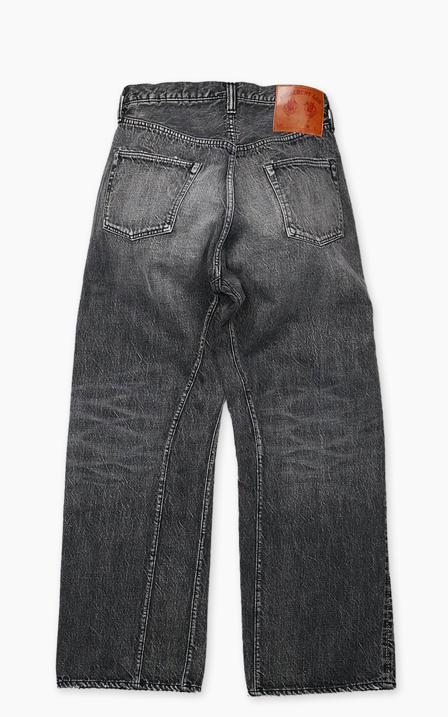 Fullcount 1137BKHW Duke 3 Model Selvedge Denim Dartford Black