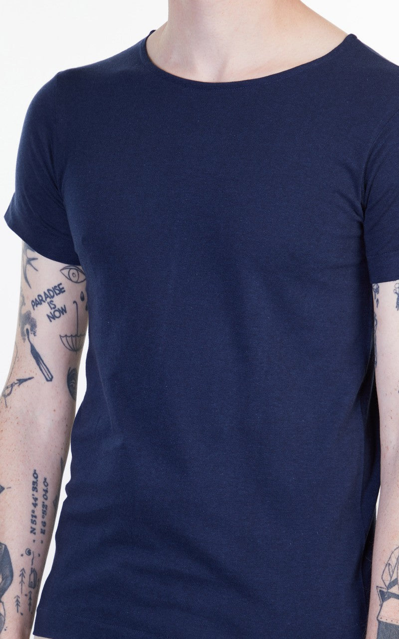 Merz b. Schwanen 114 1920s Tee Ink Blue