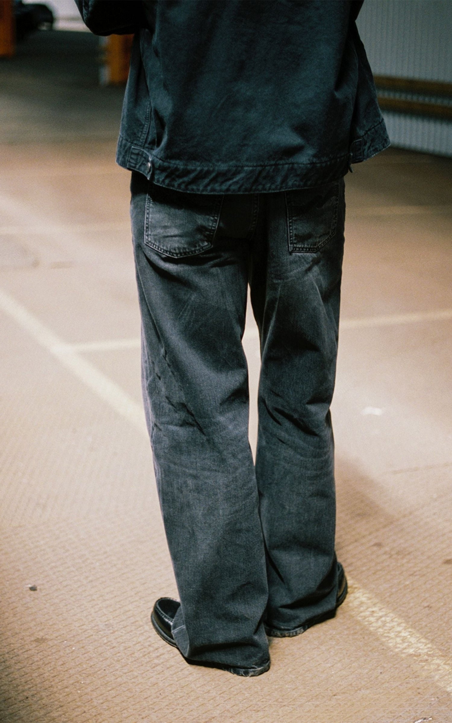 Nudie Jeans Loud Larry Black Storm