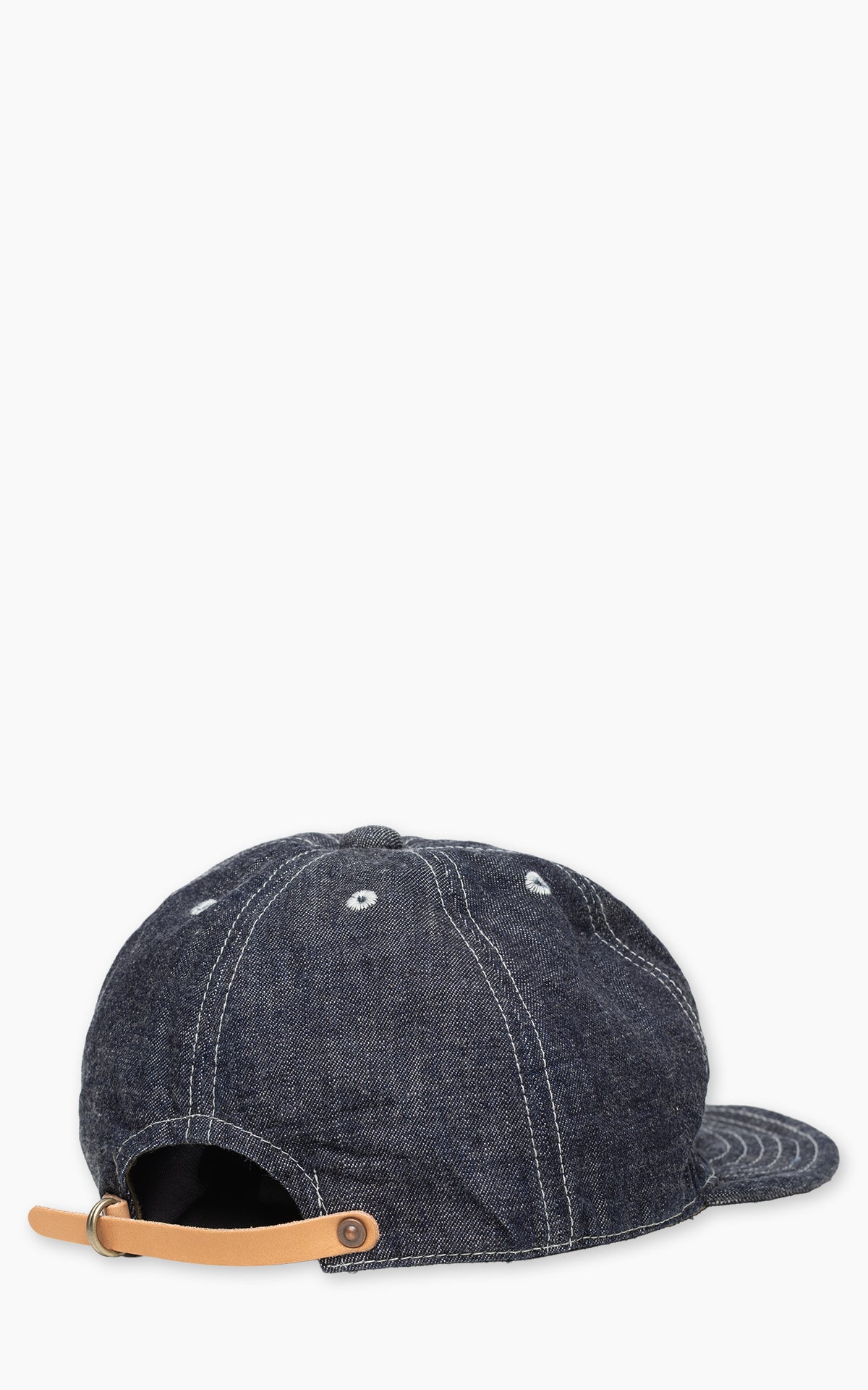 Omoto Denim 6-Panel Denim Cap Indigo