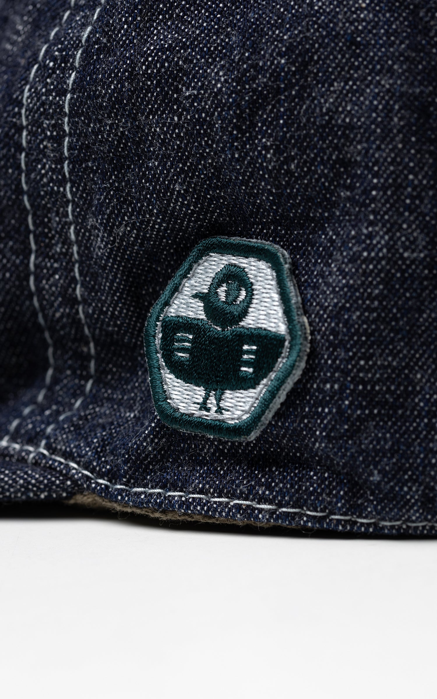 Omoto Denim 6-Panel Denim Cap Indigo