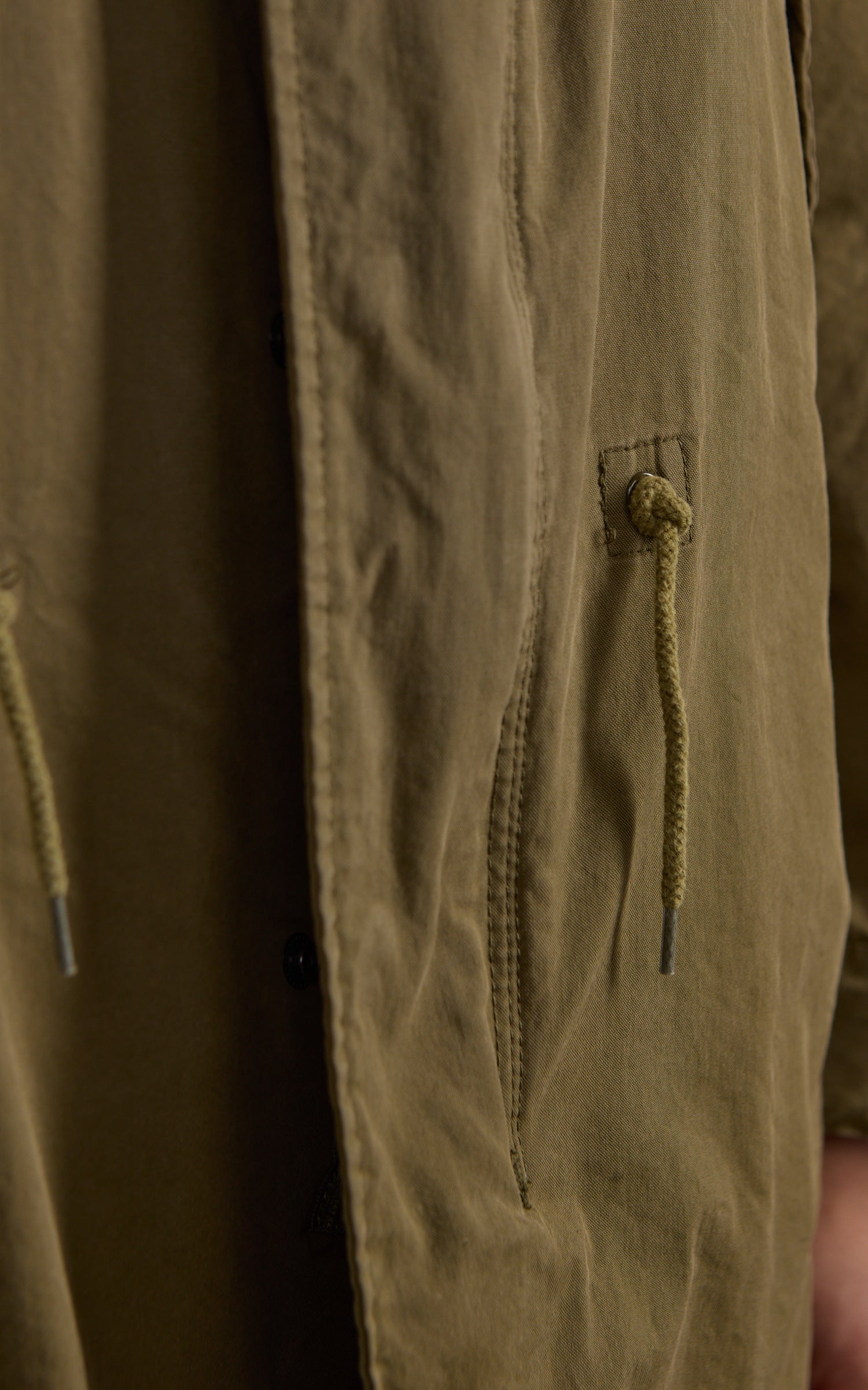 Military Surplus US M51 Fishtail Parka "O-Bleached" Olive 140FAHRENHEIT