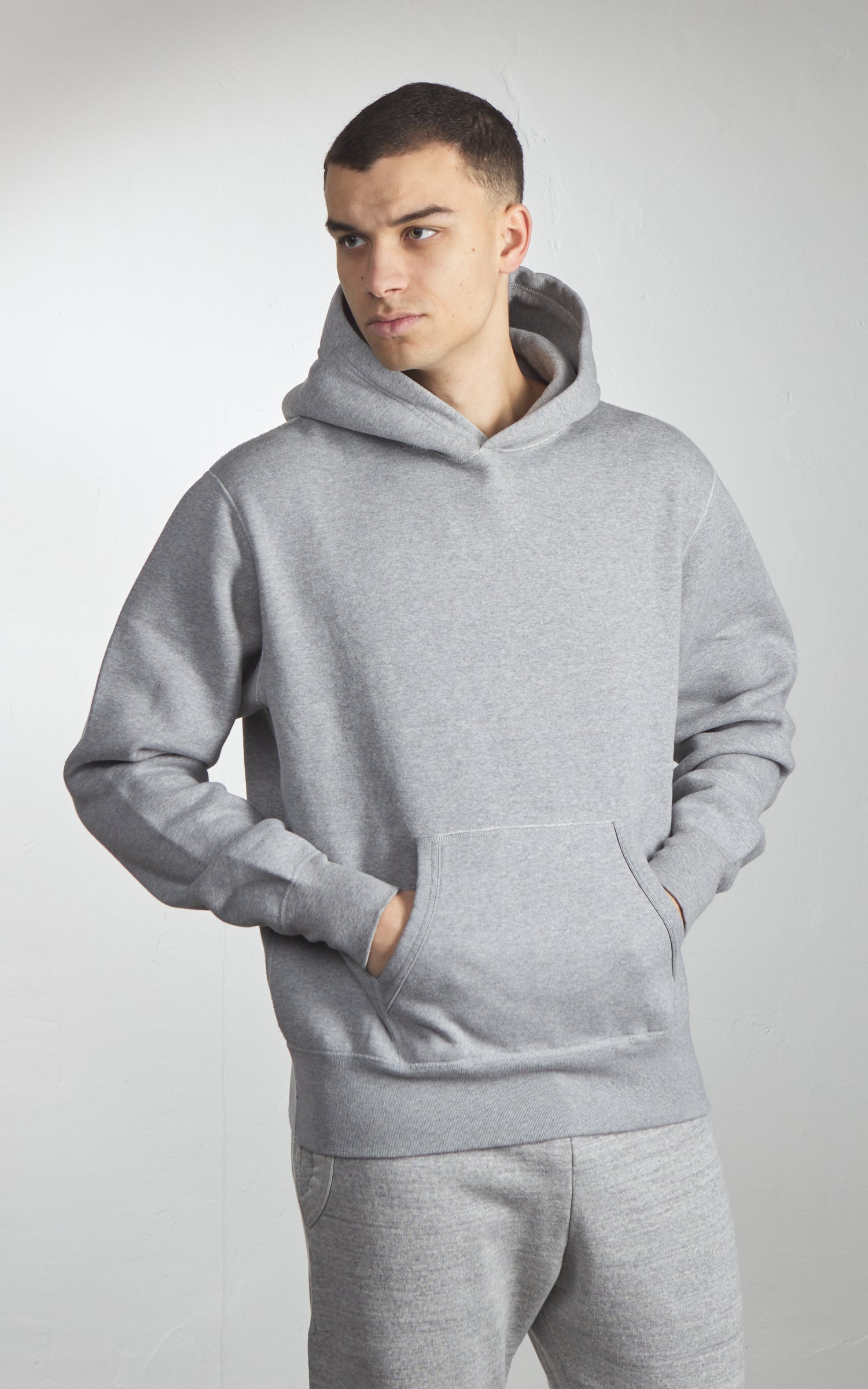 Barns Outfitters BR-3007 COZUN Pullover Hoodie Grey