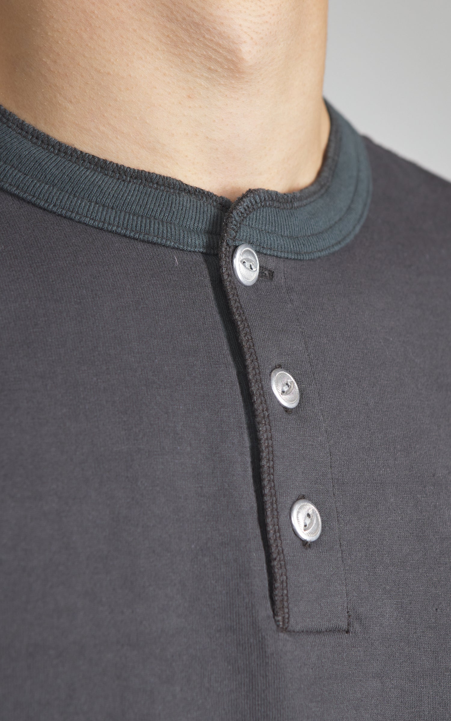 Barns Outfitters BR-3044BSP Cozun Longsleeve Henley Black