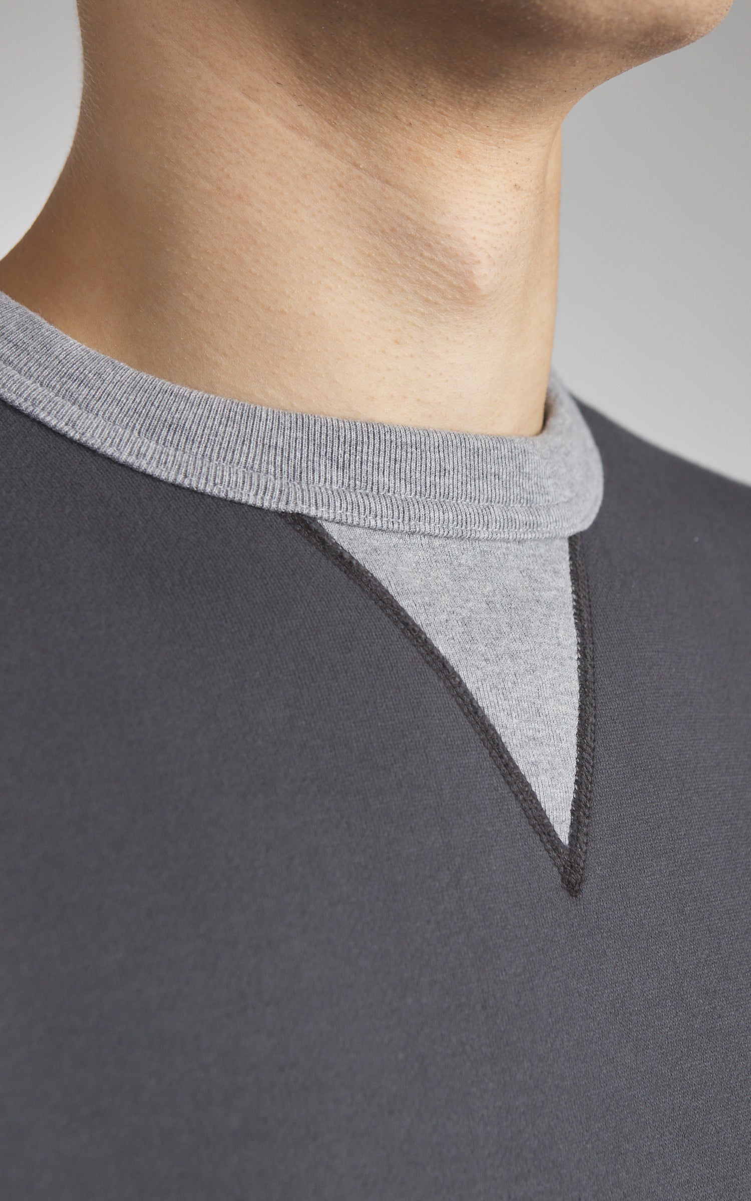 Barns Outfitters BR-3300 Cozun Switching Rib Sweatshirt Black