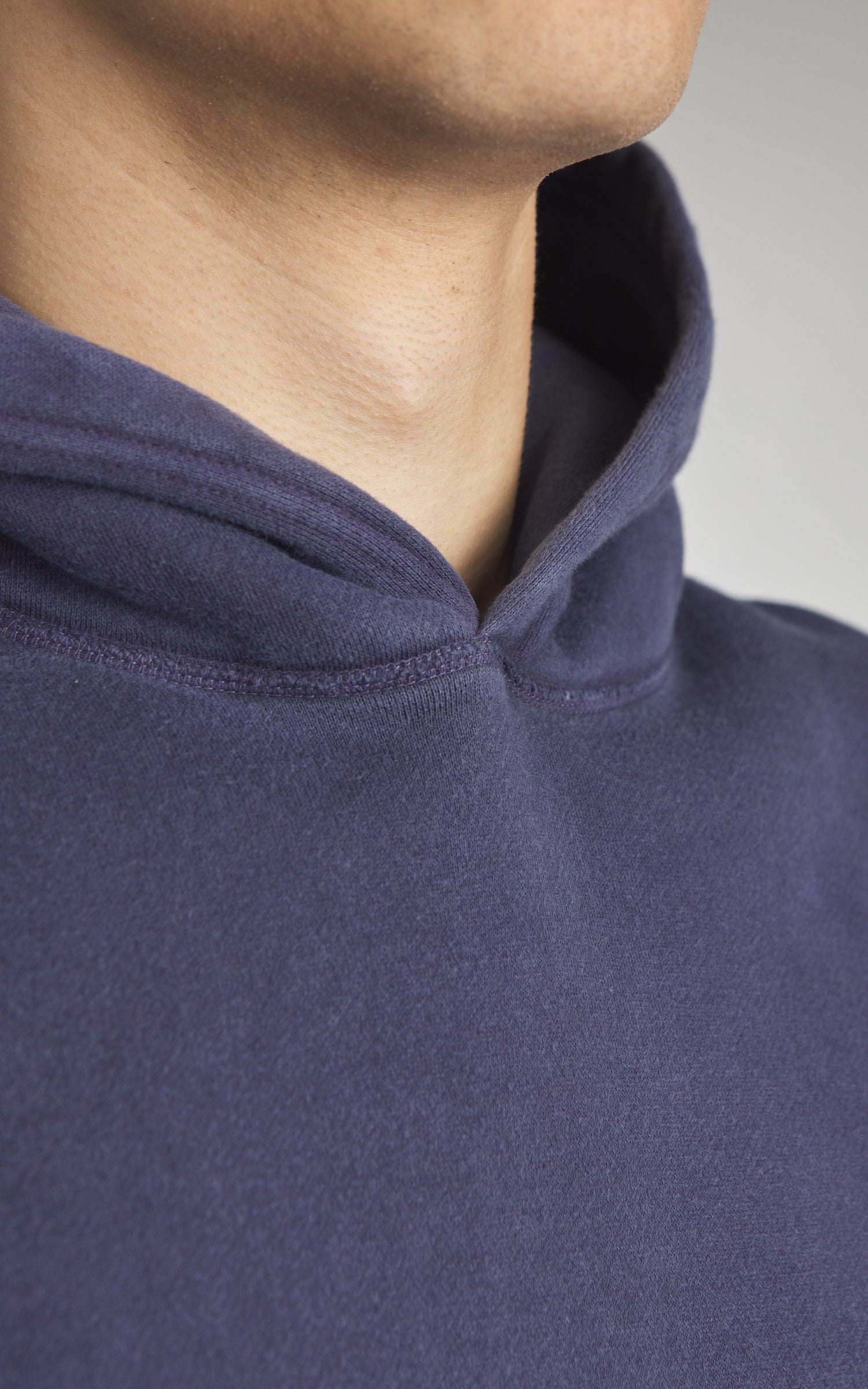 Barns Outfitters BR-3007PG COZUN Pigment Dyed Pullover Hoodie Vintage Navy