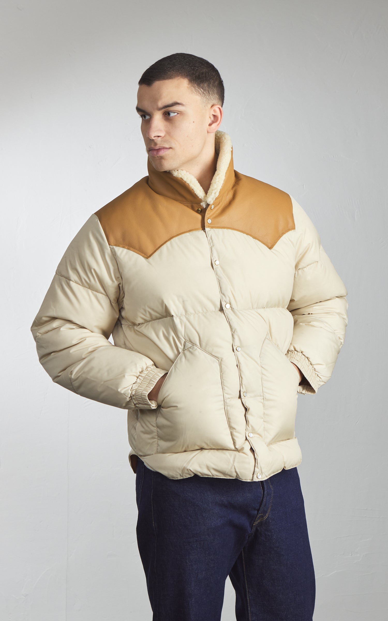 Rocky Mountain Featherbed Christy Down Jacket Light Brown