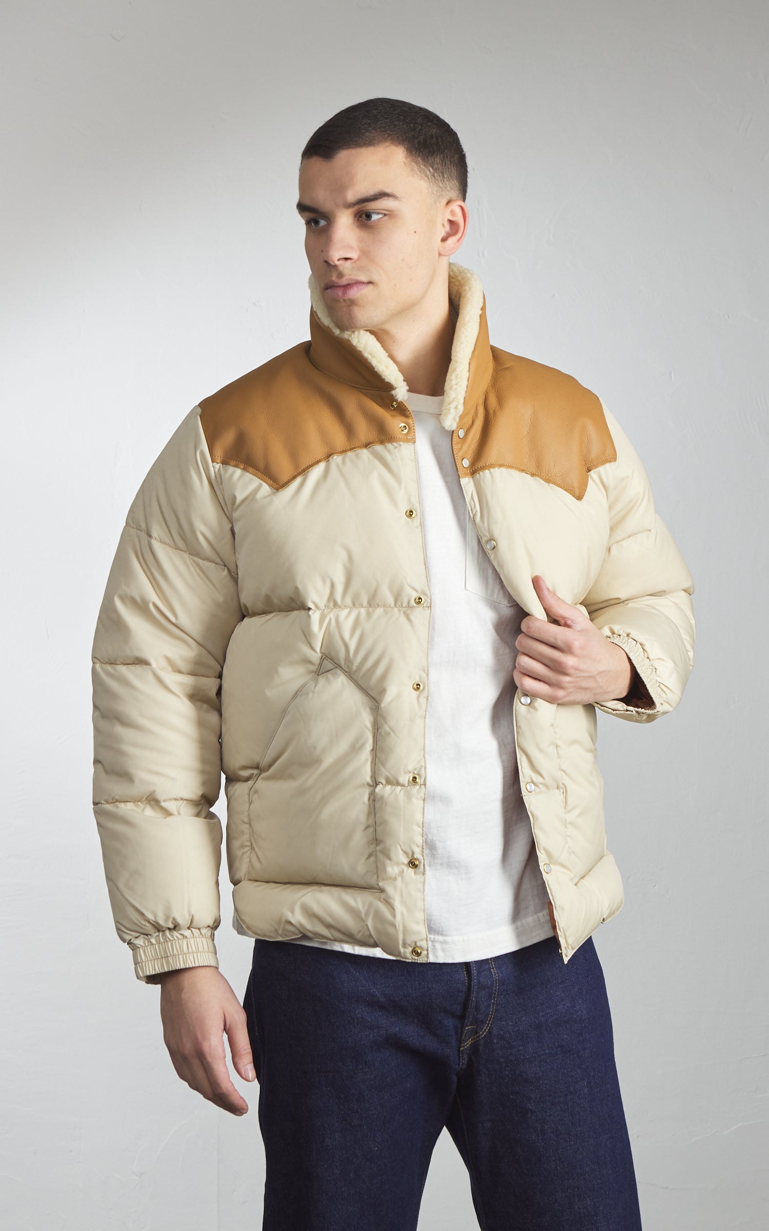 Rocky Mountain Featherbed Christy Down Jacket Light Brown