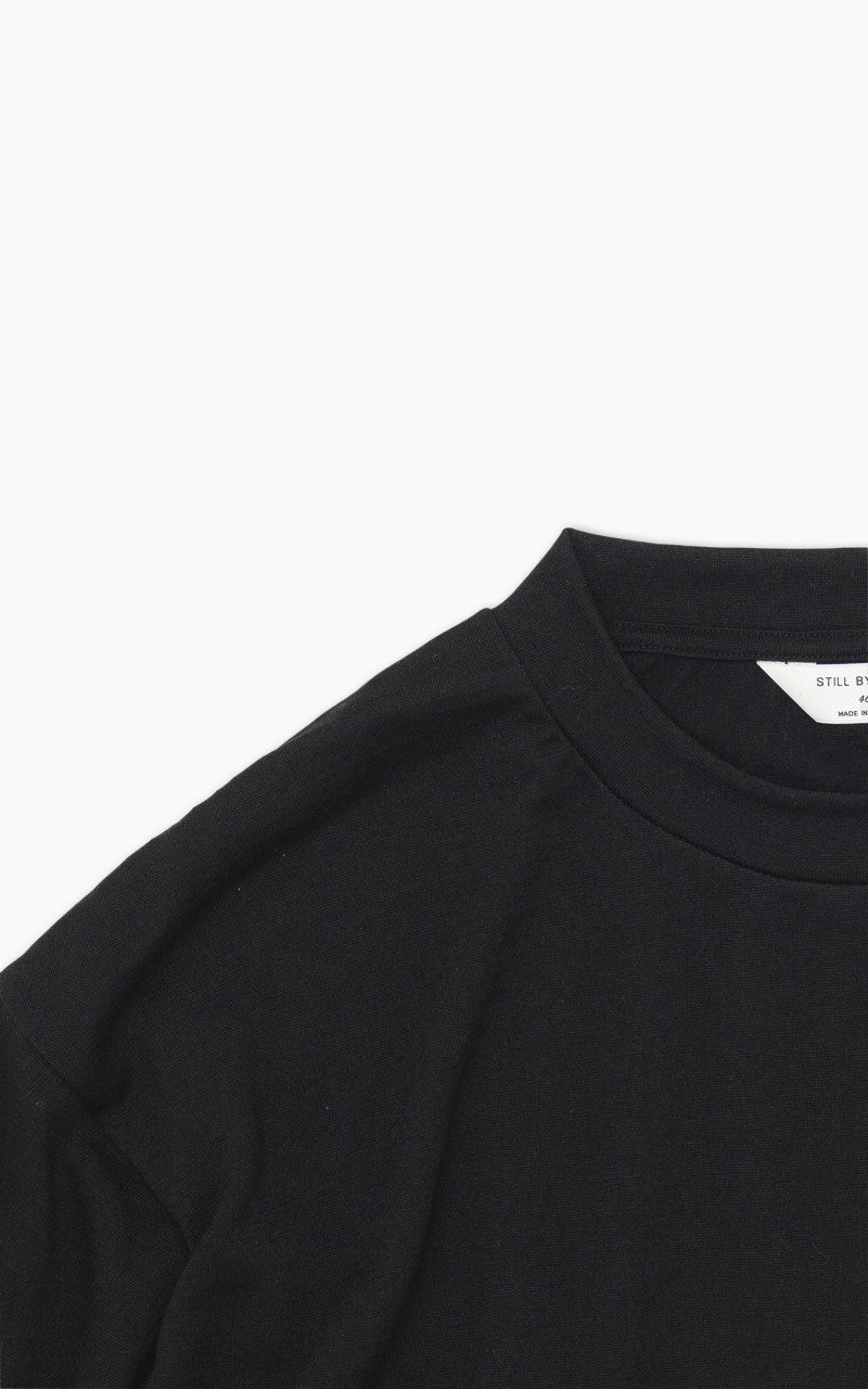 Still By Hand Washable Wool Long Sleeve Black