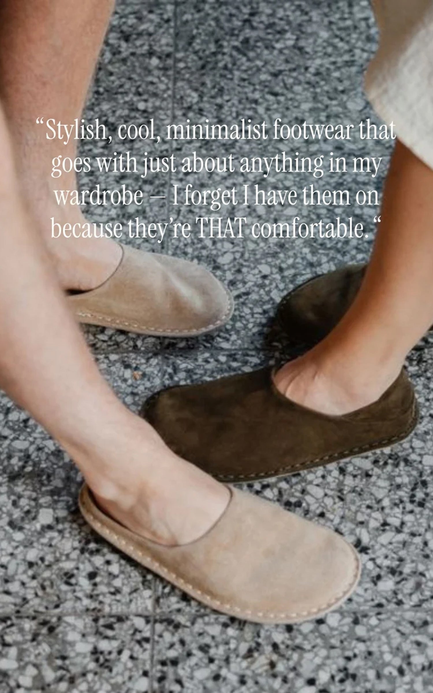 VIBAe ROMA Bio Suede Desert Tan