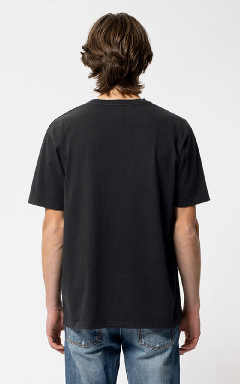 Nudie Jeans Uno NJCO Circle Faded Black