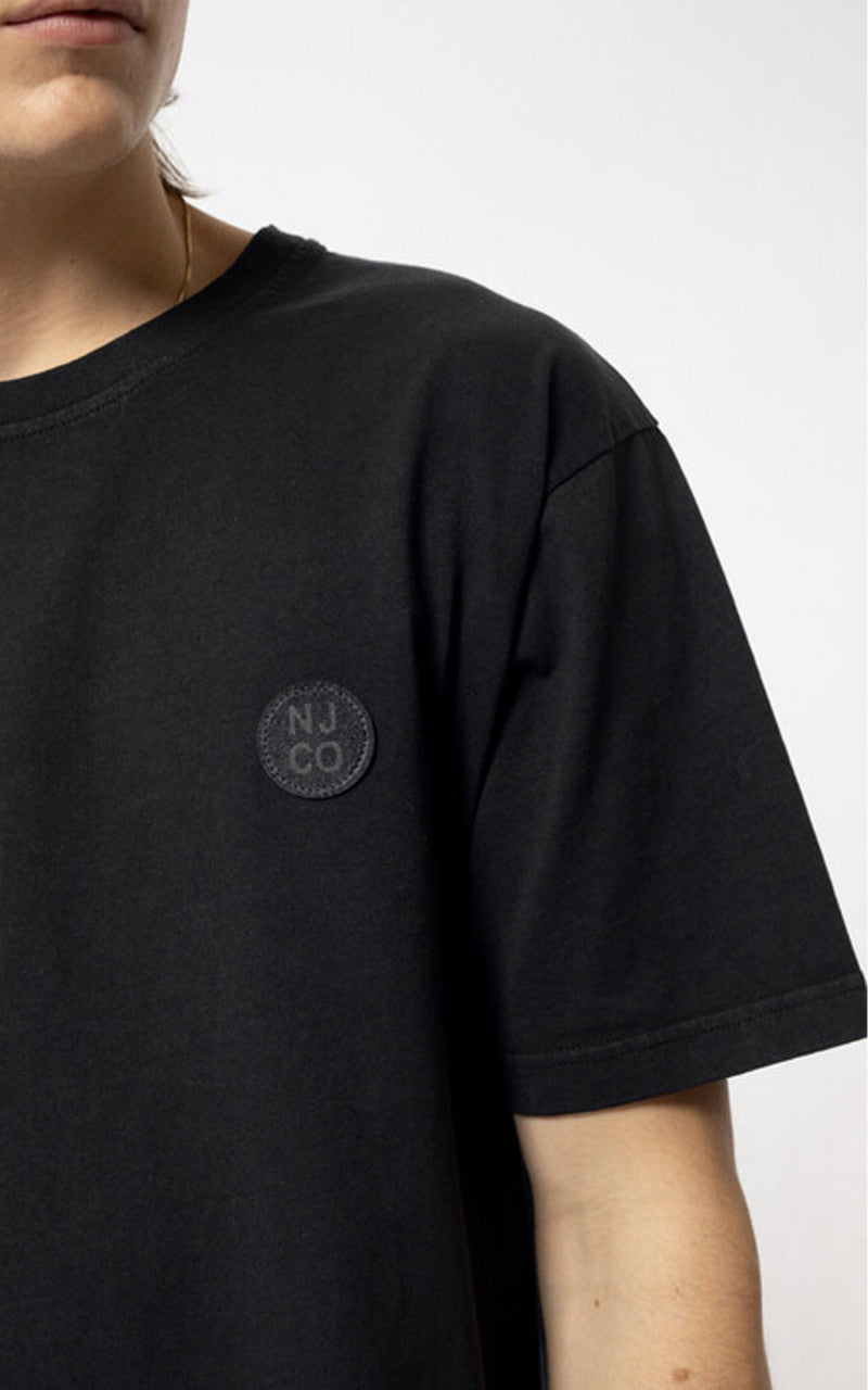 Nudie Jeans Uno NJCO Circle Faded Black