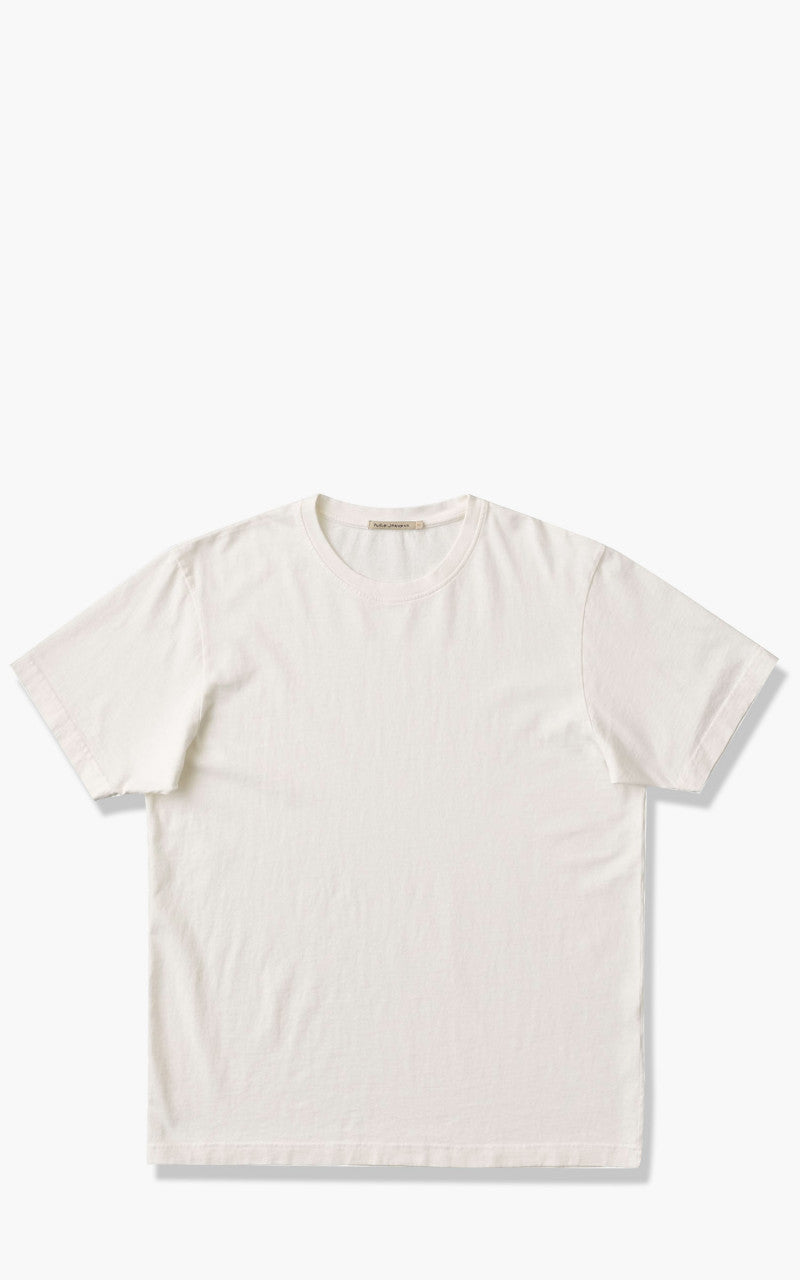 Nudie Jeans Uno Everyday Tee Chalk White