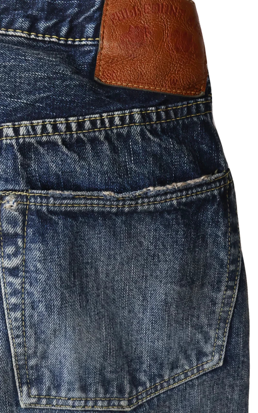 Fullcount 1353-S0105 Wide Denim "More Than Just Fear" Indigo Blue 13.7oz