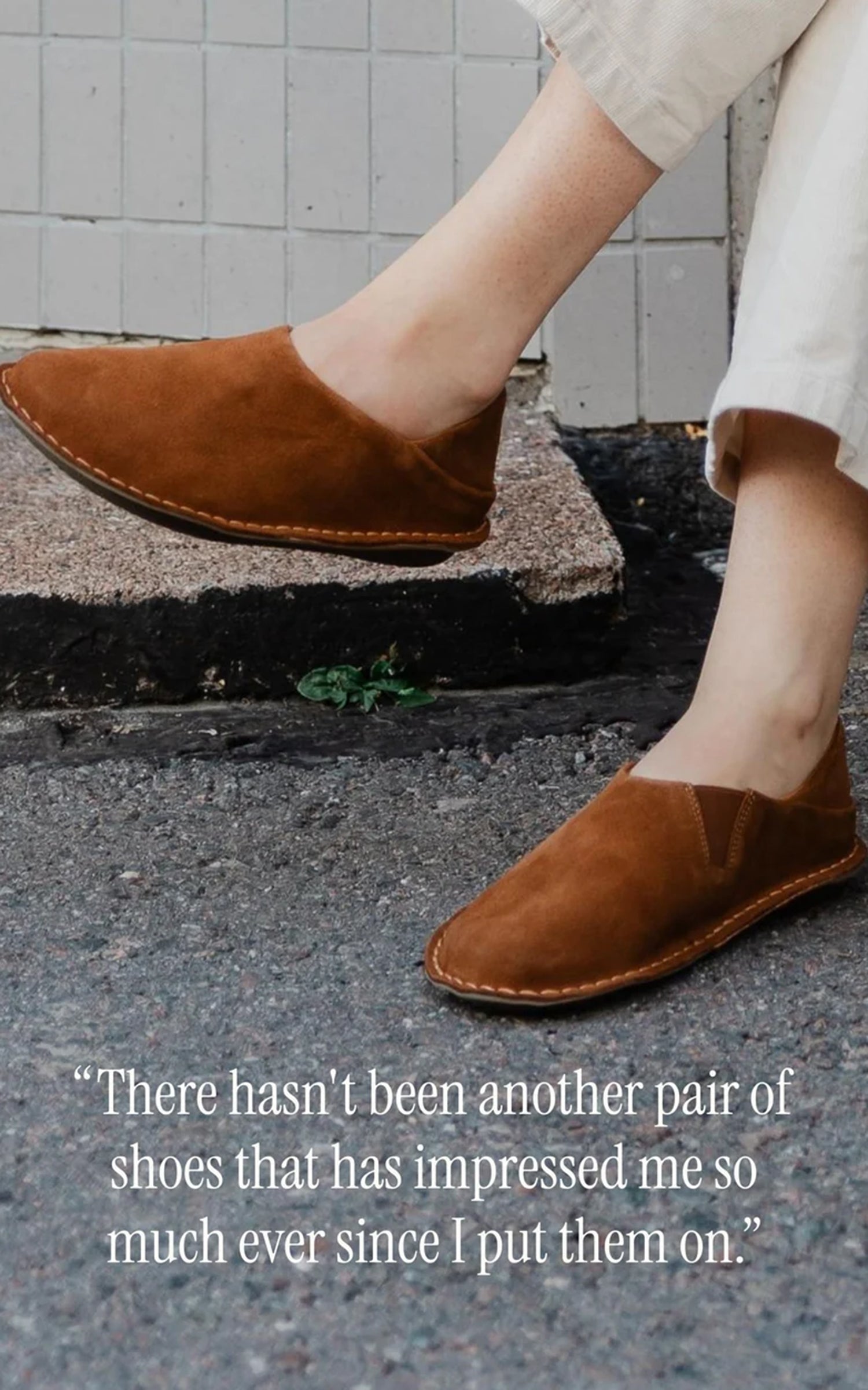 VIBAe ZUMA Bio Suede Tan Brown