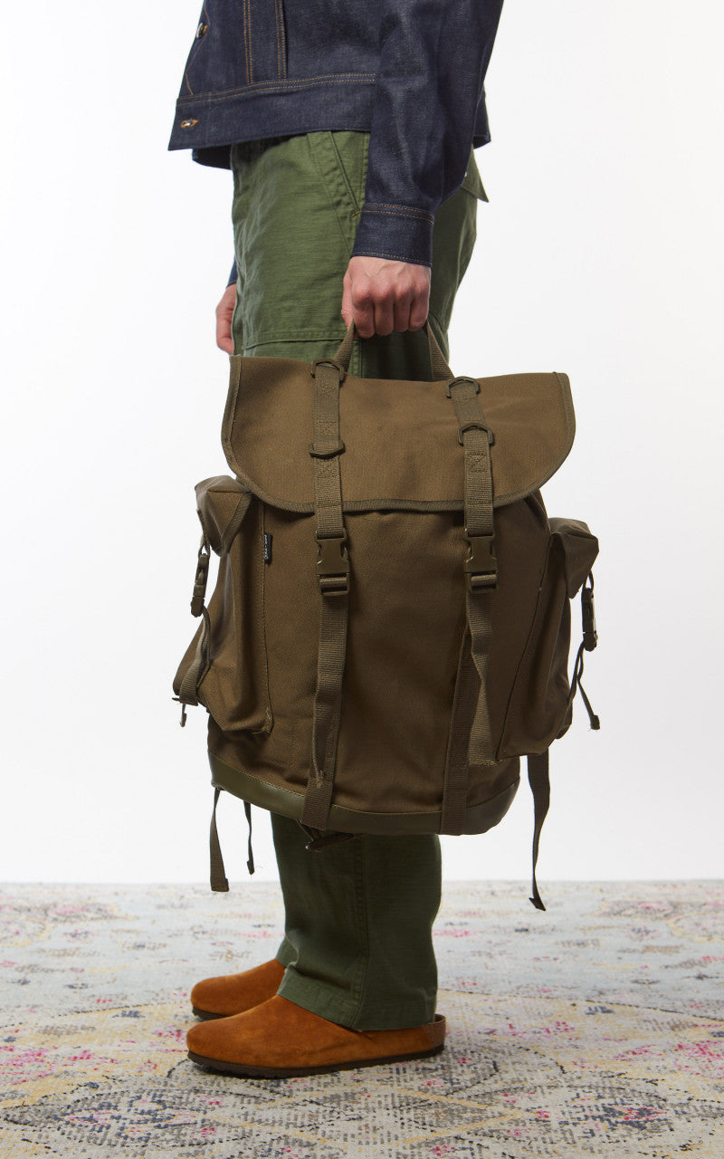 Military Surplus Military Mountain Backpack Canvas Olive