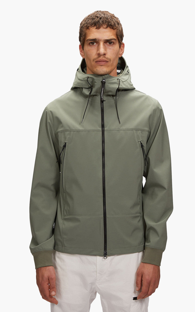 C.P. Company C.P. Shell-R Goggle Jacket Bronze Green