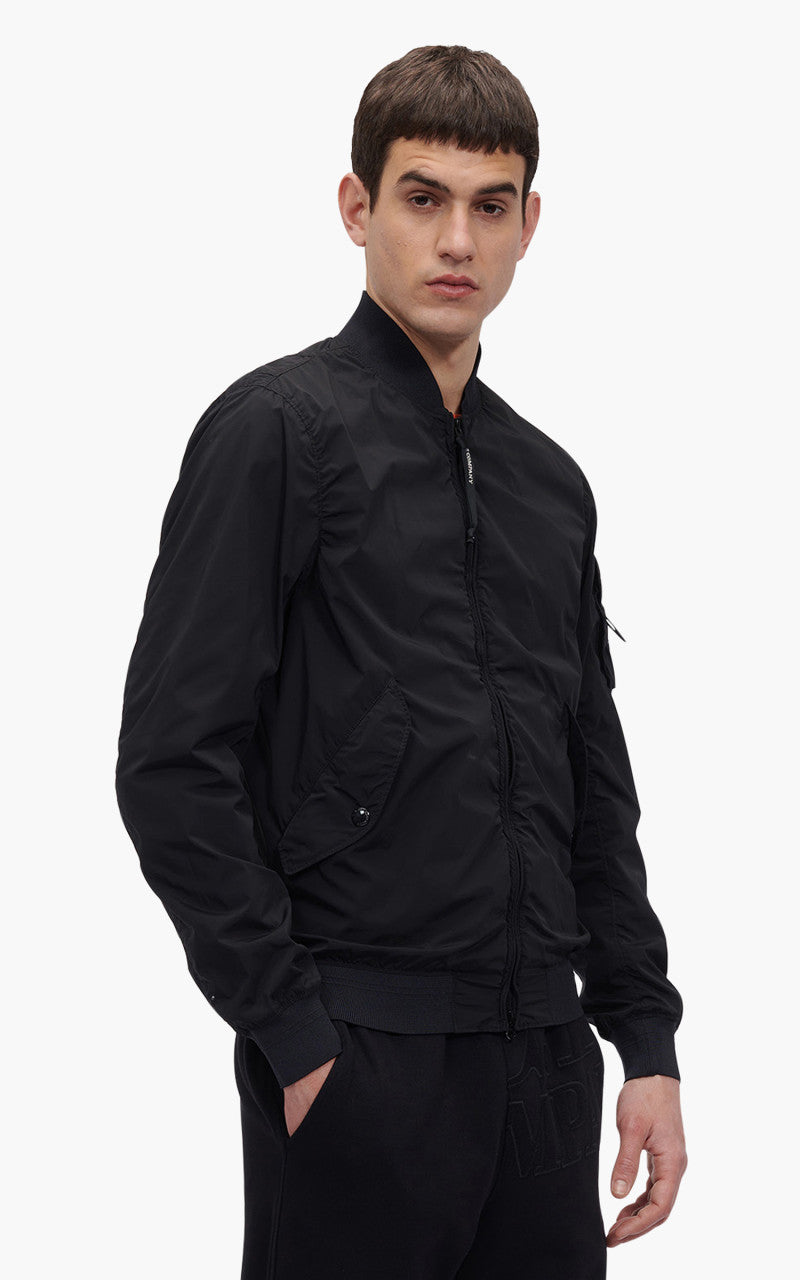 C.P. Company Nycra-R Bomber Jacket Black