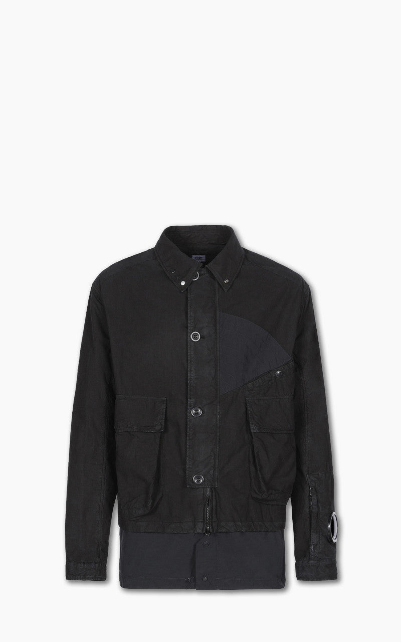 C.P. Company Ba-Tic Light Goggle Jacket Black
