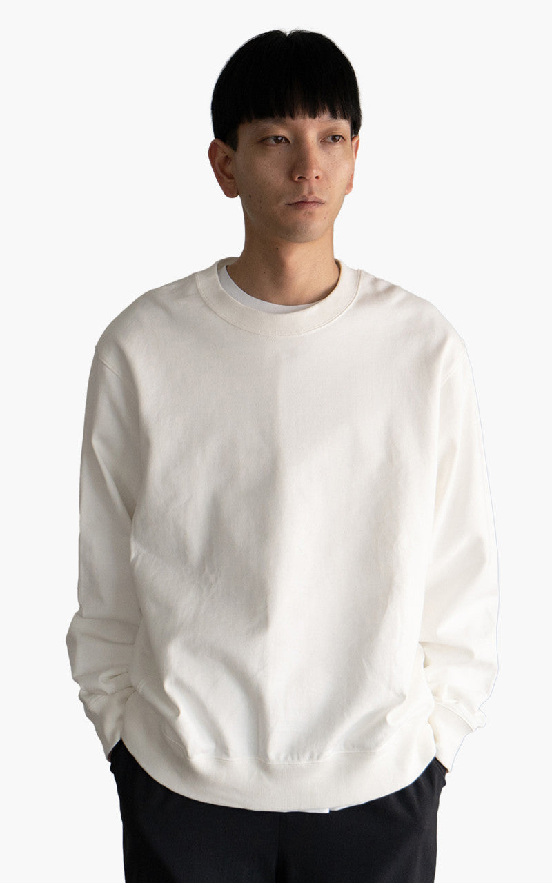Still By Hand Pivot Sleeve Sweatshirt Off White