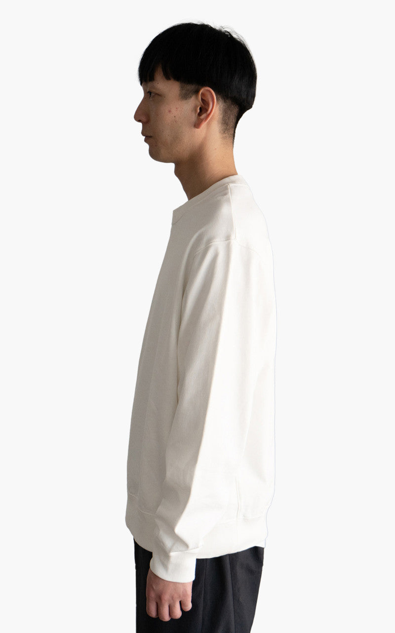 Still By Hand Pivot Sleeve Sweatshirt Off White