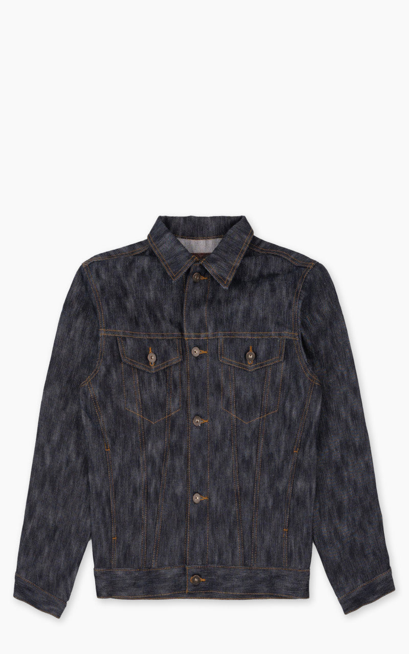 Naked & Famous Denim Denim Jacket Sakura Slub Selvedge Indigo 16.5oz