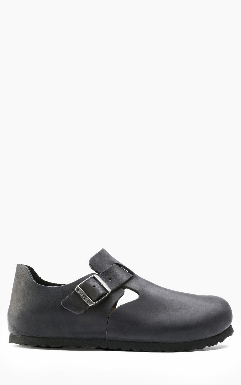 Birkenstock London Oiled Leather Black