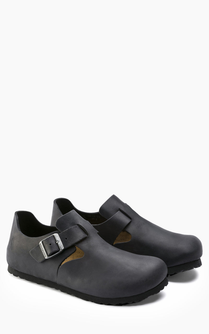 Birkenstock London Oiled Leather Black