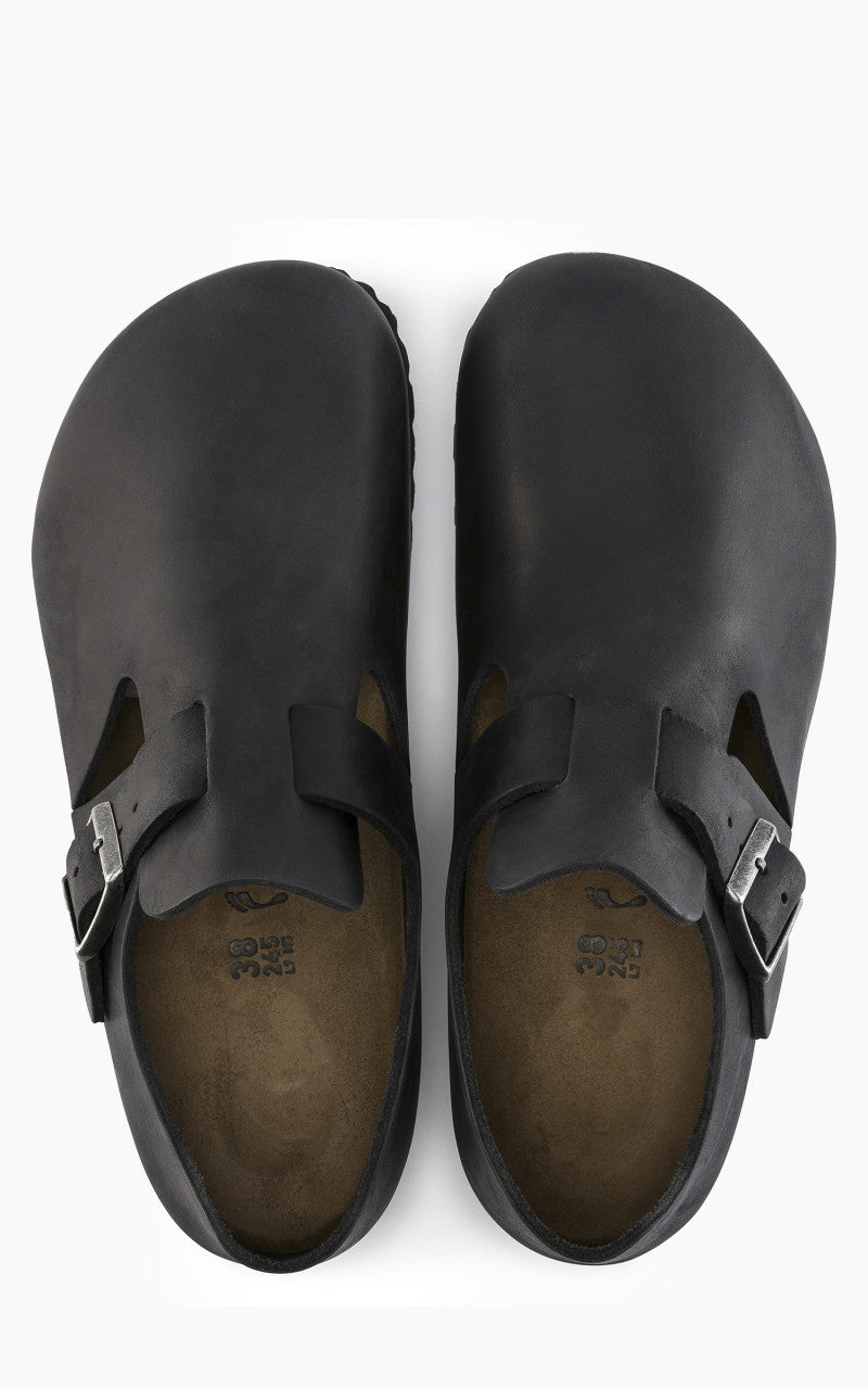 Birkenstock London Oiled Leather Black