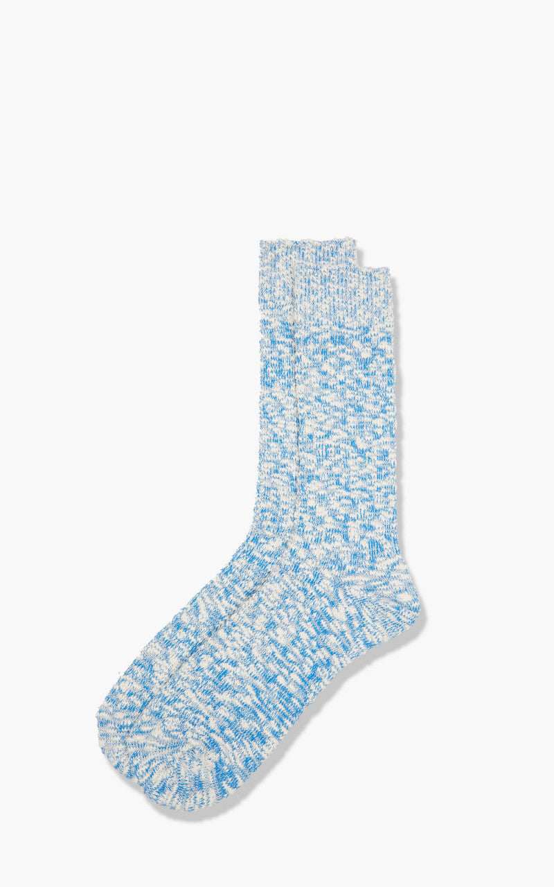 Anonymous Ism Socks Light Slub Crew Blue