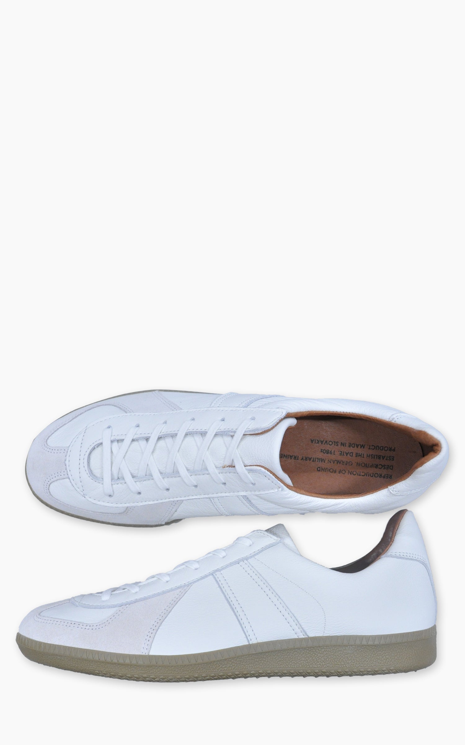 Reproduction Of Found 1700L German Military Trainer White