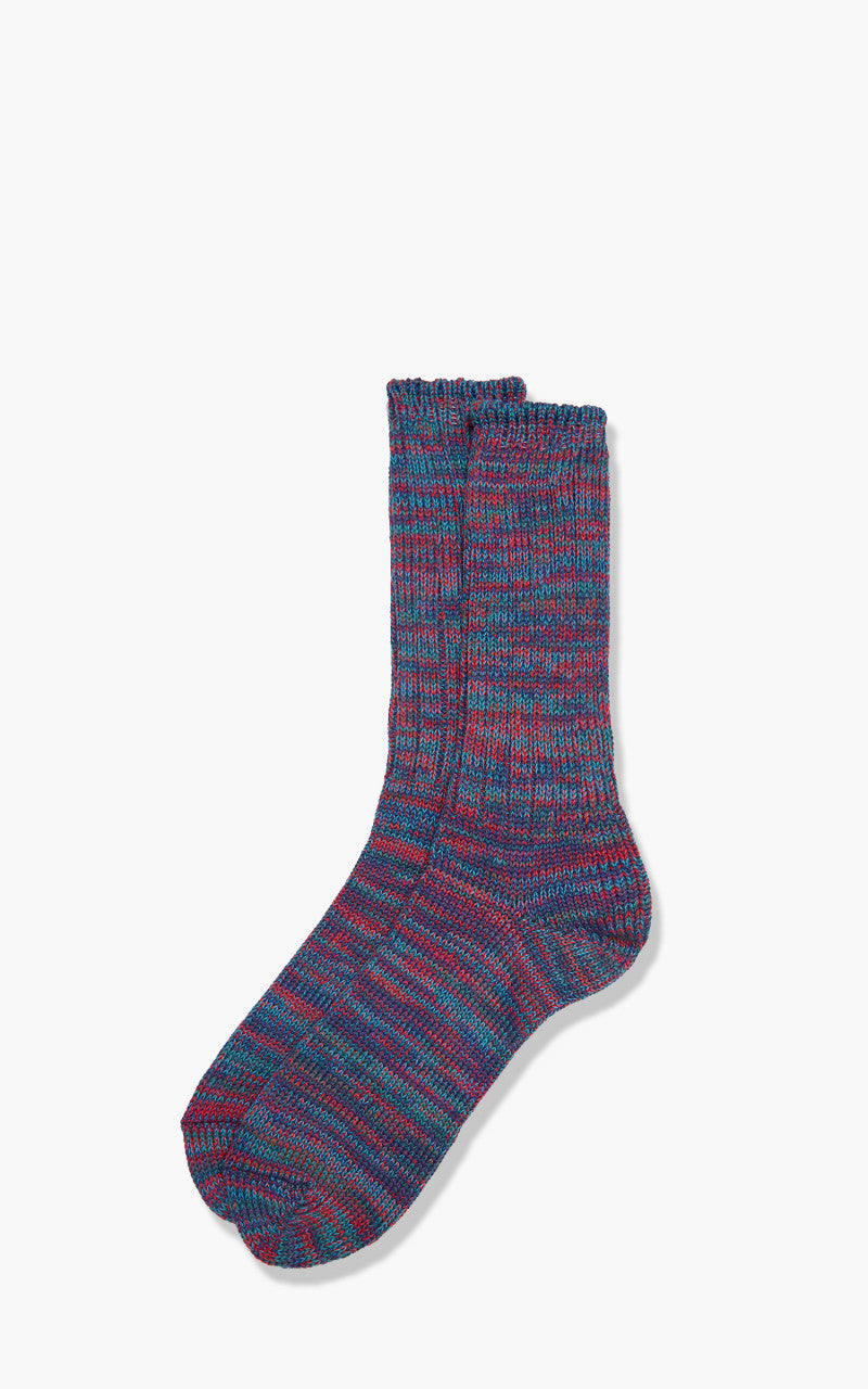 Anonymous Ism Socks 5 Color Mix Crew Navy