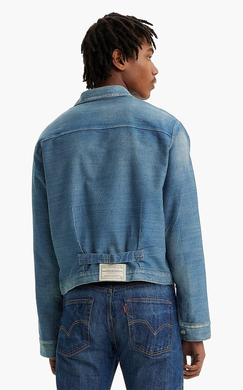 Levi's® Vintage Clothing 1879 Pleated Blouse Jacket Barbary Indigo Worn