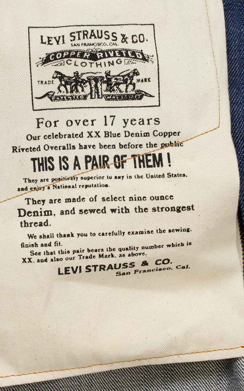 Levi's® Vintage Clothing 1890 XX501® Jeans White Oak Indigo Rigid