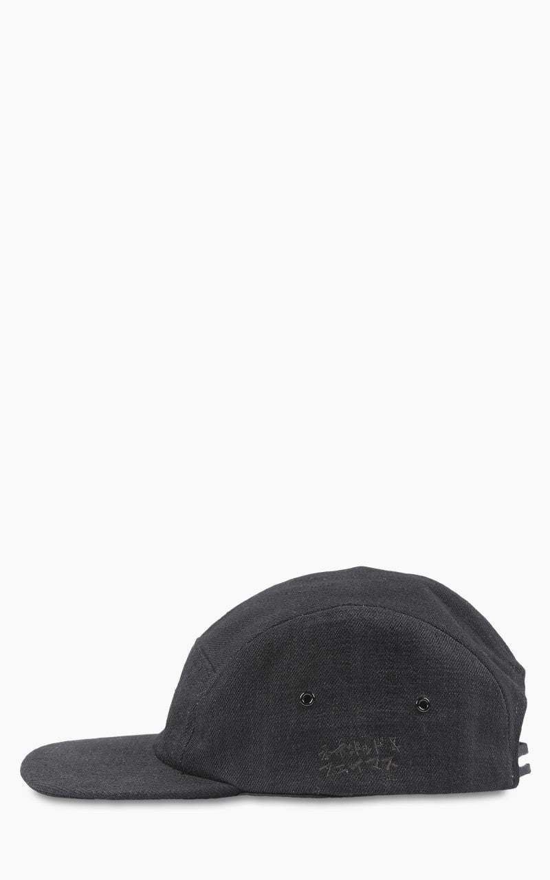 Naked & Famous Denim Classic Cap Japan Heritage Black