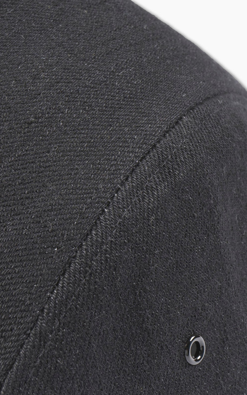 Naked & Famous Denim Classic Cap Japan Heritage Black