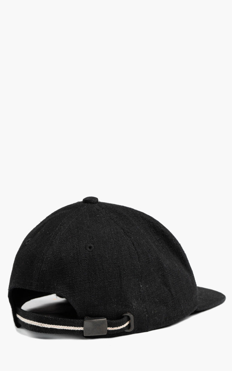 Naked & Famous Denim Baseball Cap Japan Heritage Selvedge Black