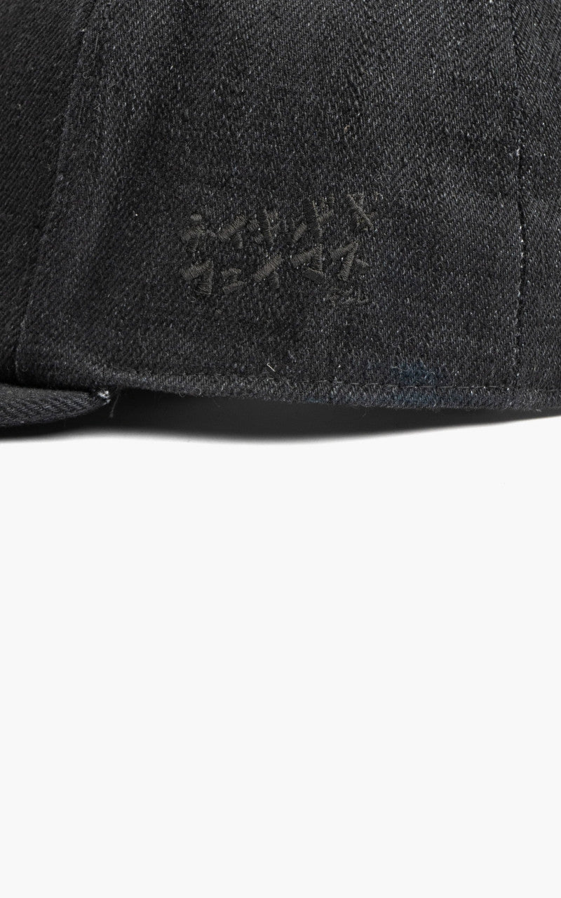 Naked & Famous Denim Baseball Cap Japan Heritage Selvedge Black