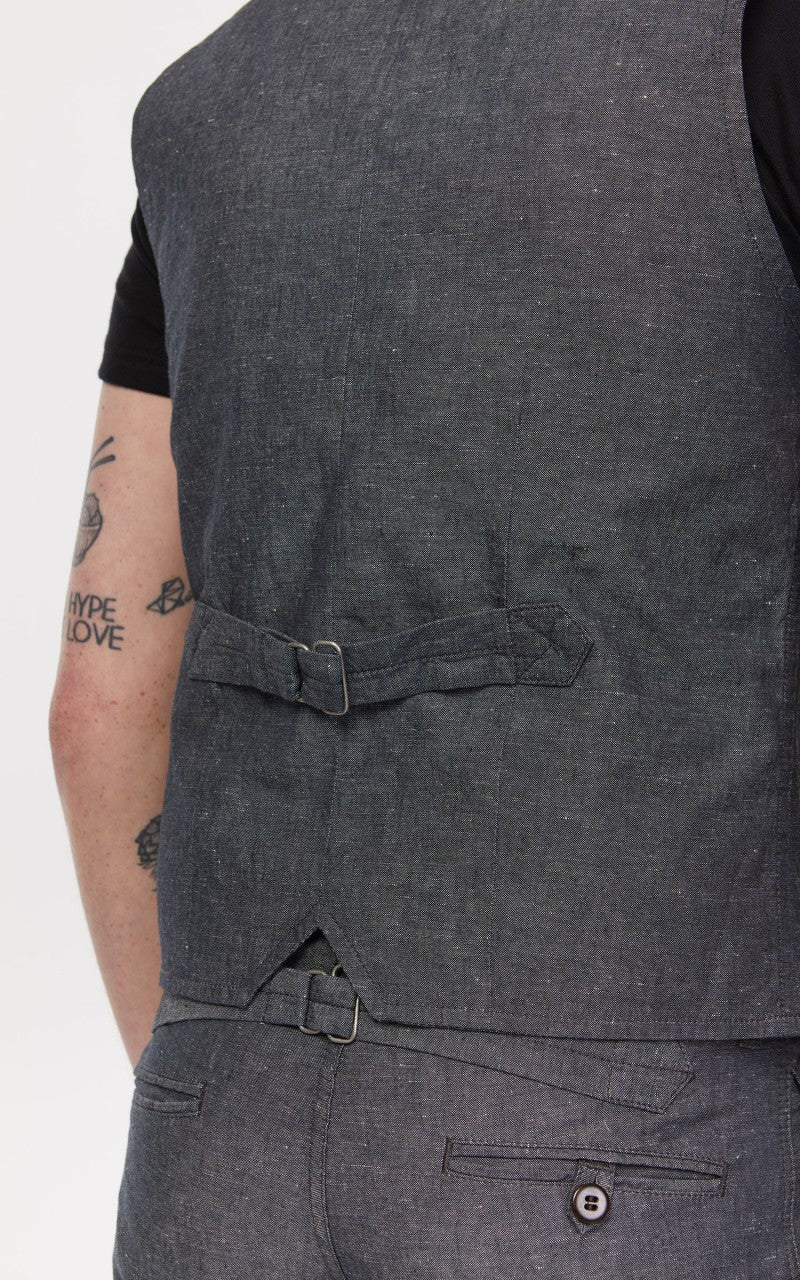 Pike Brothers 1905 Hauler Vest Smoke Grey