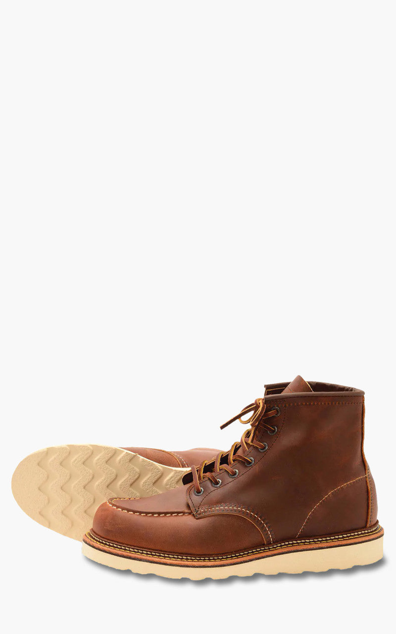 Red Wing Shoes 1907 Moc Toe Copper Rough & Tough