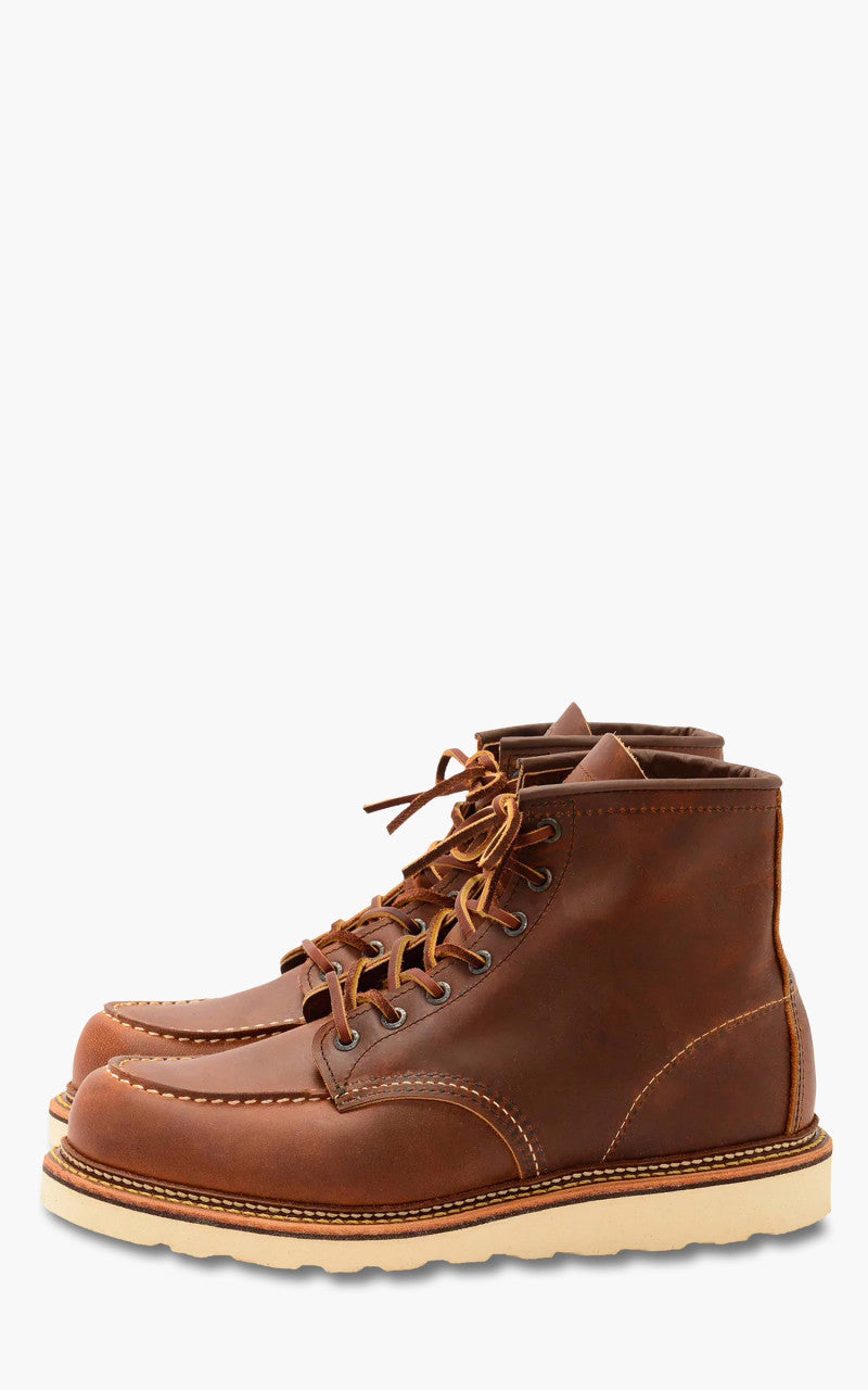 Red Wing Shoes 1907 Moc Toe Copper Rough & Tough