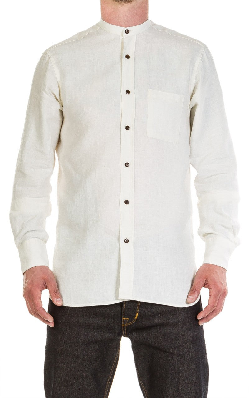 Pike Brothers 1923 Buccanoy Shirt Linen Ecru