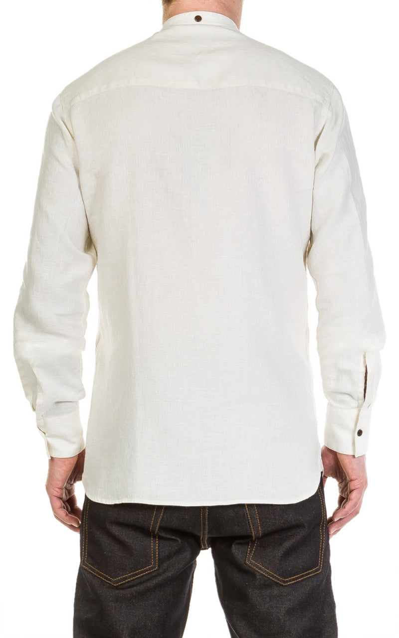 Pike Brothers 1923 Buccanoy Shirt Linen Ecru
