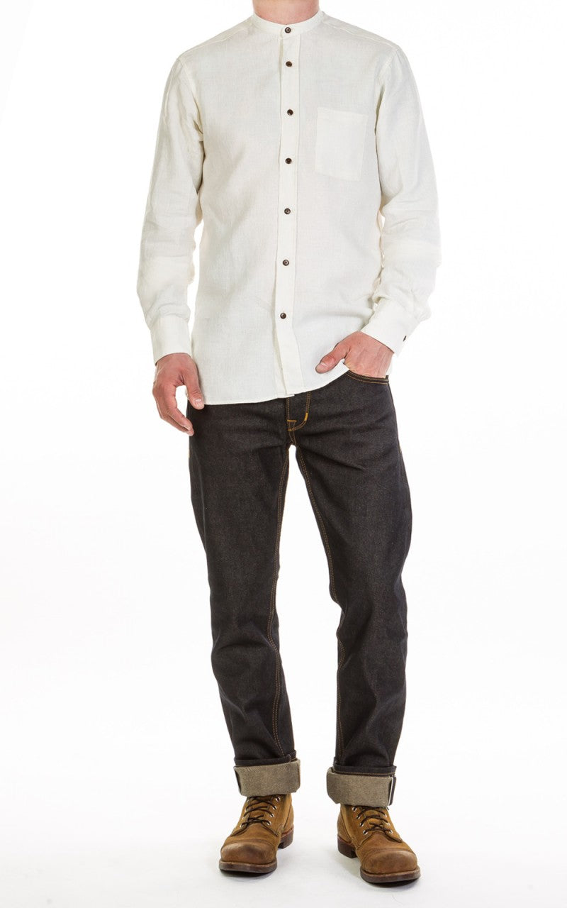 Pike Brothers 1923 Buccanoy Shirt Linen Ecru