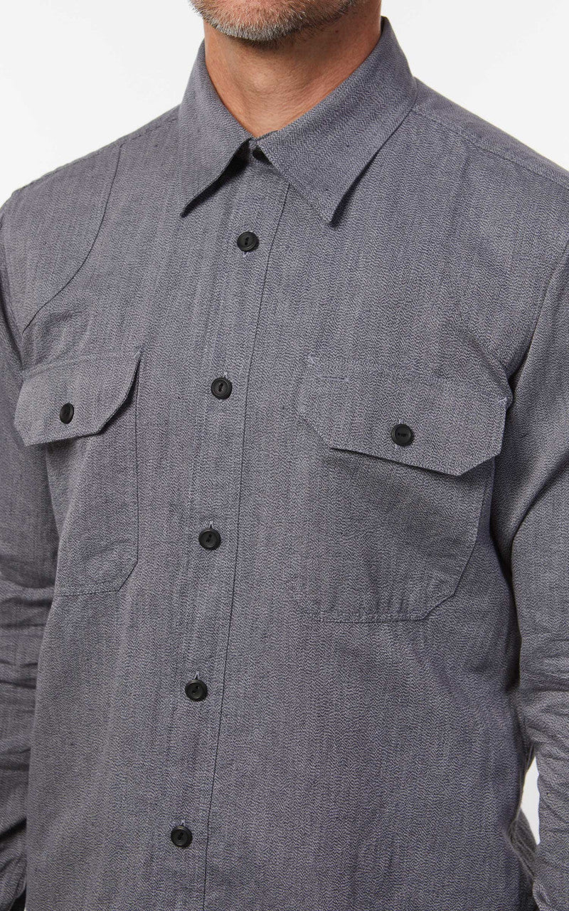 Pike Brothers 1932 Engineer Shirt Union Grey