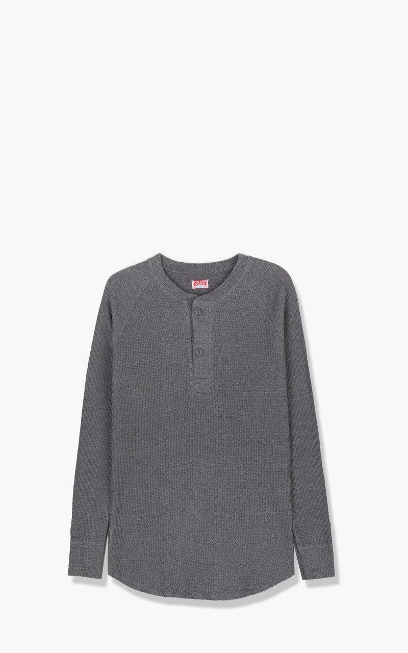 Pike Brothers 1936 Waffle Shirt Long Sleeve Rockport Grey