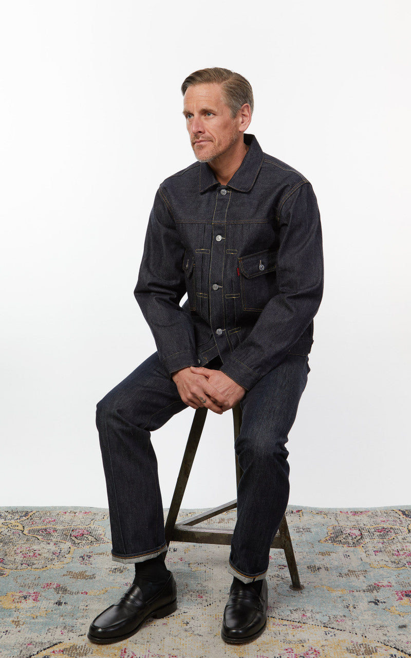 LEVI'S® VINTAGE CLOTHING 1953 TYPE II 1953 Type II Jacket for Men – Organic Rigid Denim