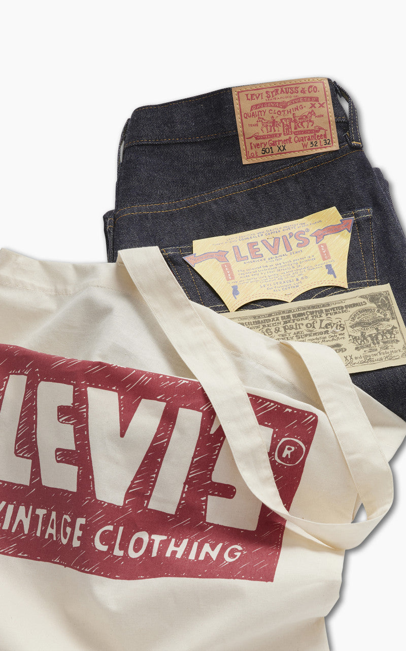 Levi's® Vintage Clothing 1955 501® Hand-Drawn Rigid Indigo