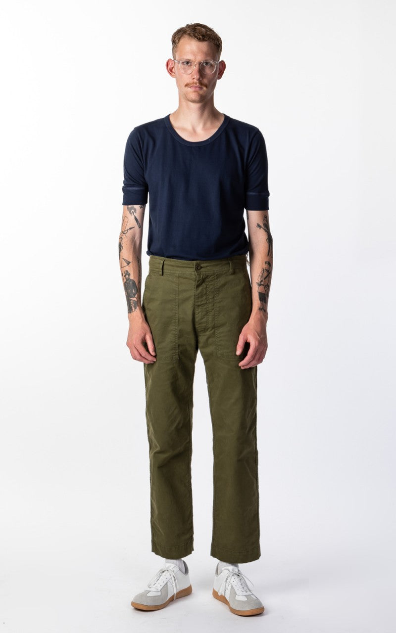 Merz b. Schwanen 1960s Army Tee Ink Blue